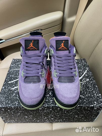 Nike Air Jordan 4 Retro Canyon Purple (36-45)