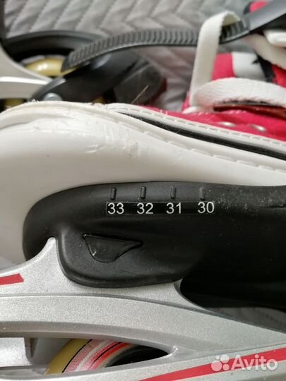 Детские роликовые коньки head Hj7 + защита