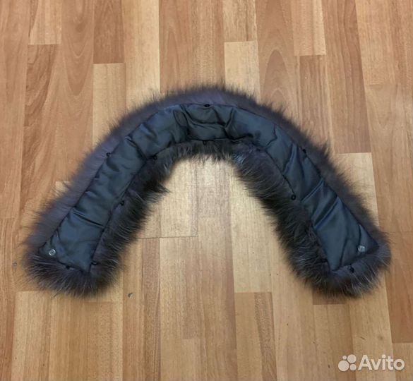 Новый воротник из чернобурки