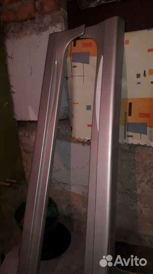 Накладки на пороги ford focus 2,2 шт,лев,прав