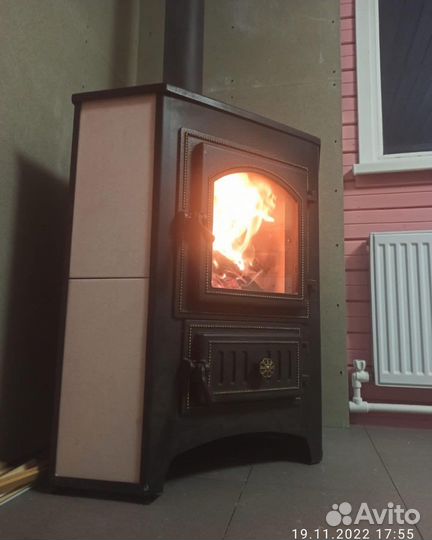 Печь камин Везувий