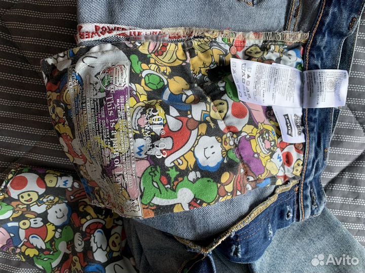 Джинсы Levi's x Super Mario 501 93