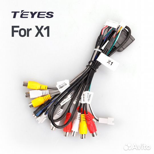 RCA кабель для андроид магнитол Teyes X1