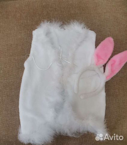 Костюм зайки на 4-7 лет