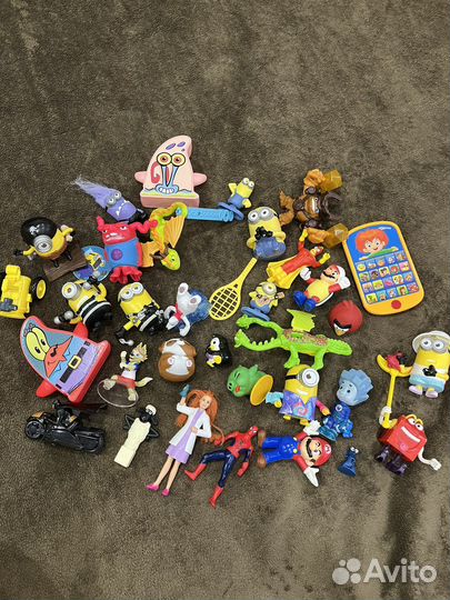 Игрушки из макдональдса