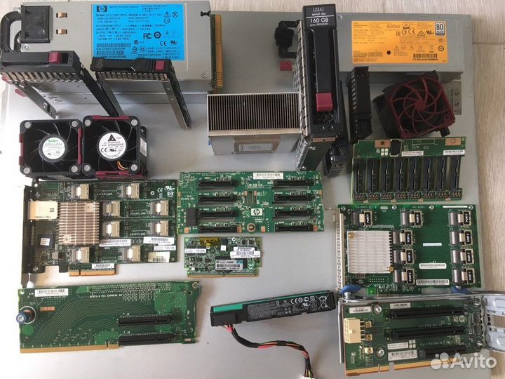 Комплектующие для серверов HP DL 380 G7, G9