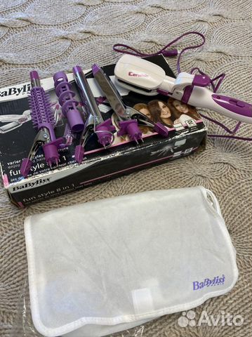 Щипцы с насадками для укладки волос