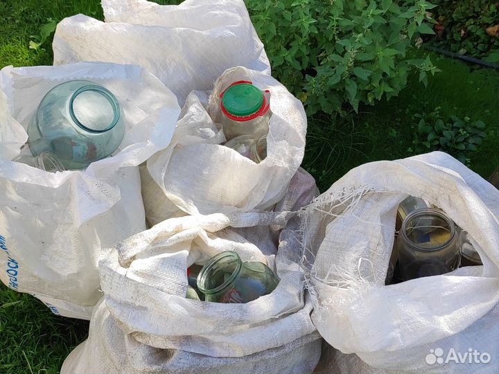 Банки стеклянные,разные