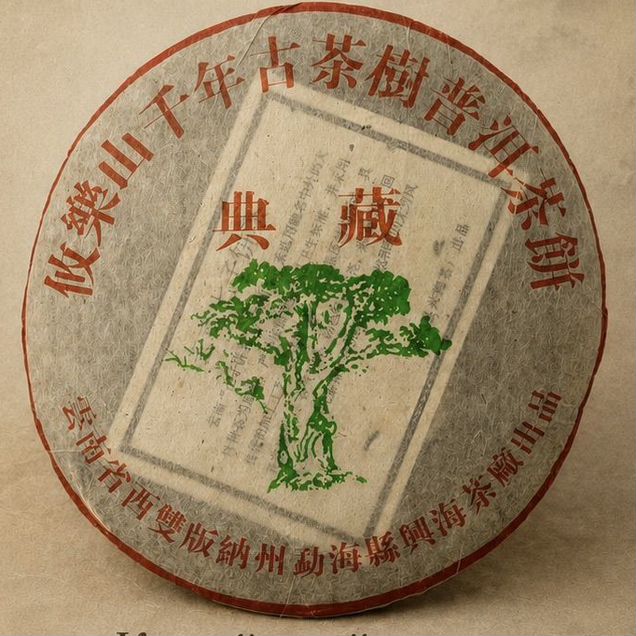 Шу пуэр — Xinghai «Юлэ-шань» — 2003 год