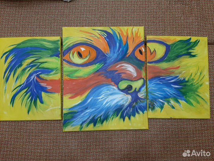 Картина мод. (акр.на хол.) 2 шт. 30*40, 1шт.40*50