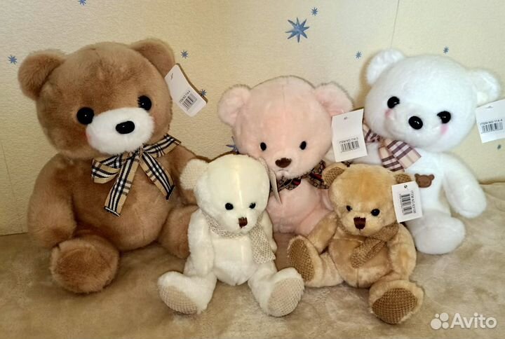 Мягкие игрушки новые