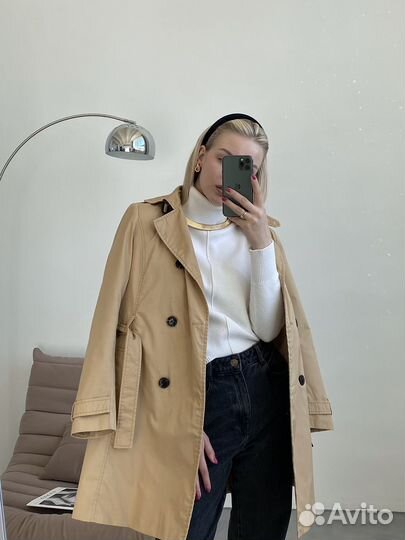 Тренч женский stradivarius