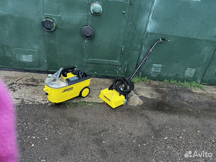 Karcher puzzi 200 и щетка karcher pw20