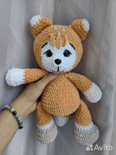 Лисичка вязаная