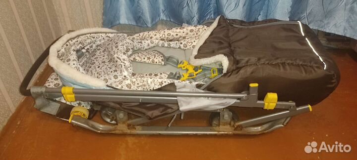 Санки-коляска Nika kids