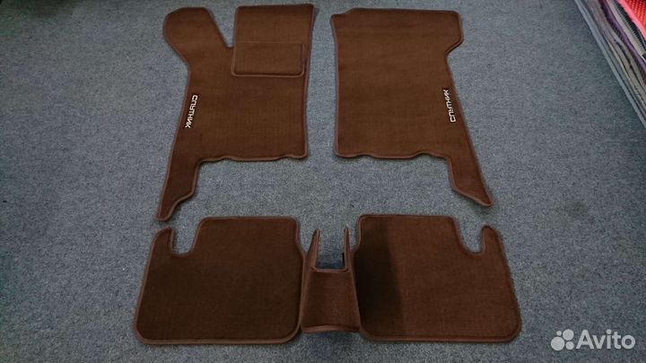Автоковрики для ваз 2108, коричневые