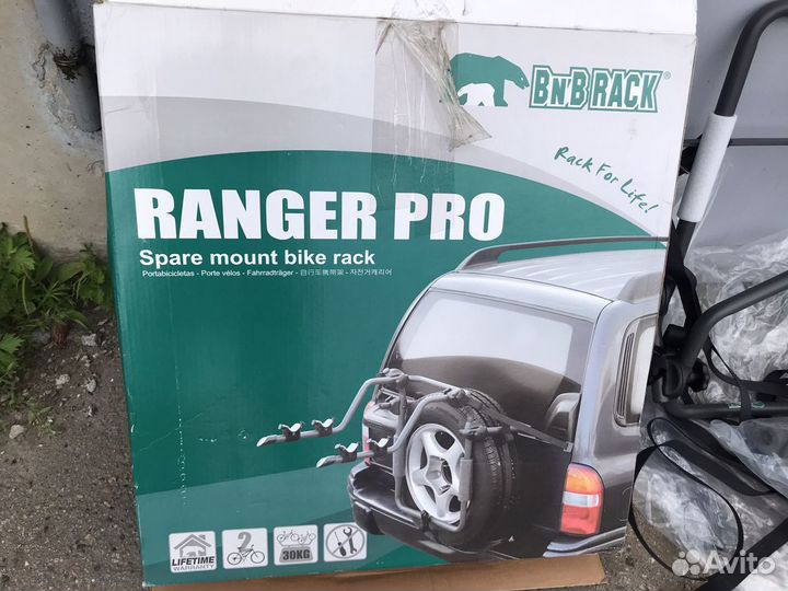 Велобагажник на запаску