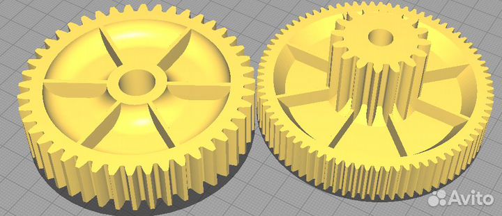 Печатаю Шестерни для мясорубок