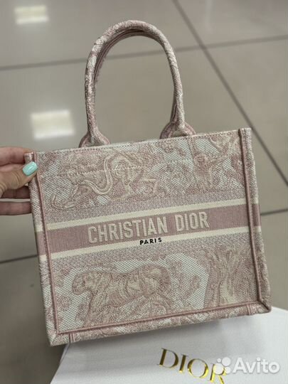 Летняя сумка текстиль Dior