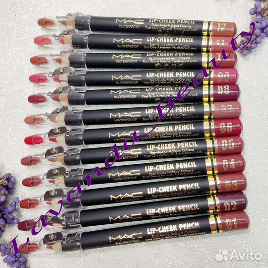 Губная помада, Карандаш для губ, Тинт для губ