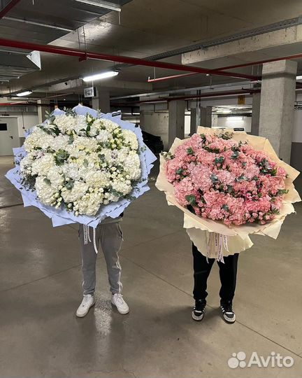 Гортензии Пионы Премиум Цветы и Букеты с Доставкой