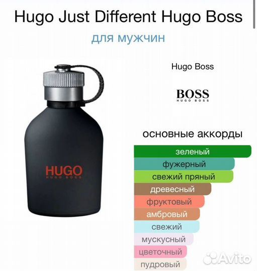 Hugo Just Different Hugo Boss 125мл