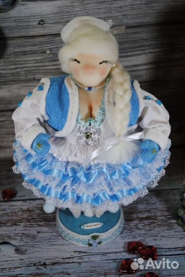 Текстильная куколка тильда