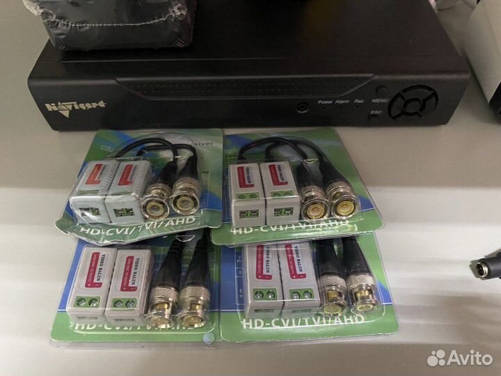 Комплект видеонаблюдения - 4 камеры