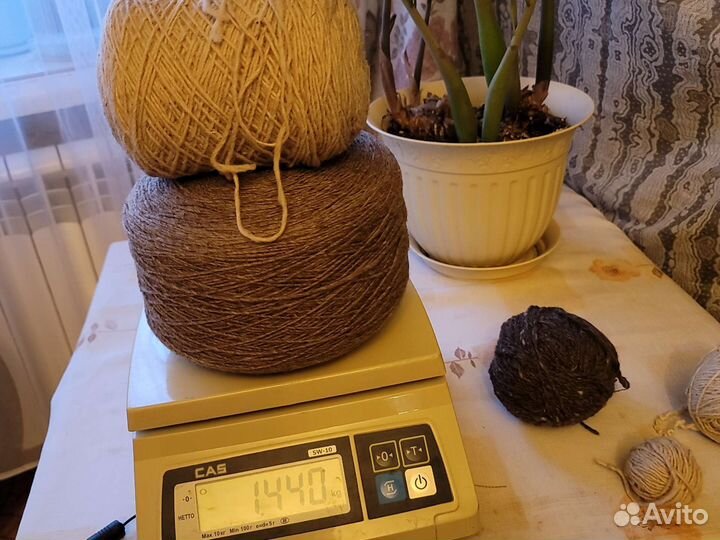 Шерсть овечья 100 процентов. В бабинах