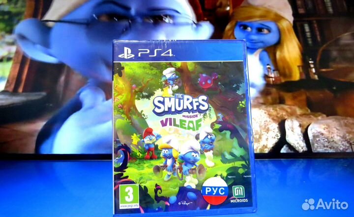 The Smurfs (Смурфики) mission vileaf PS4 / PS5