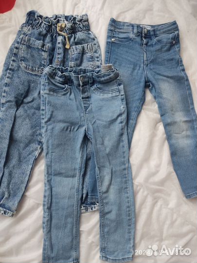 Детские вещи пакетом для девочки 110