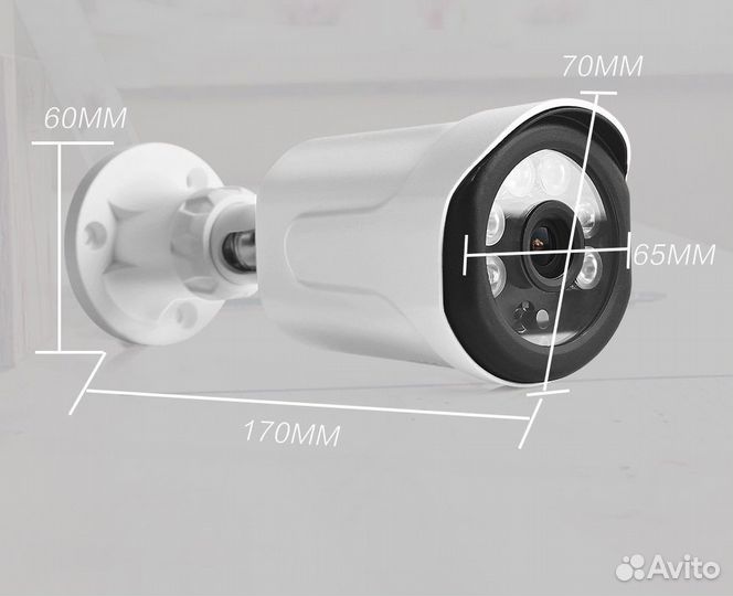 NEW Видеонаблюдение, видеокамера 4 мп