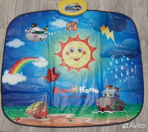 Развивающий коврик музыкальный