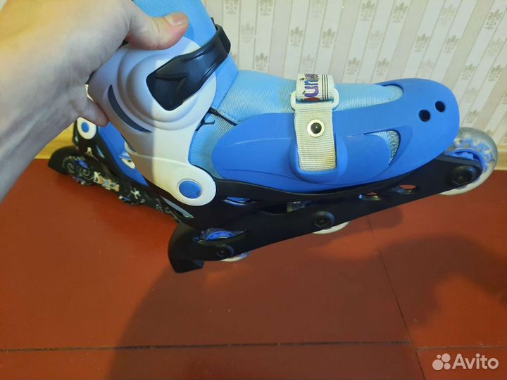 Роликовые коньки детские раздвижные