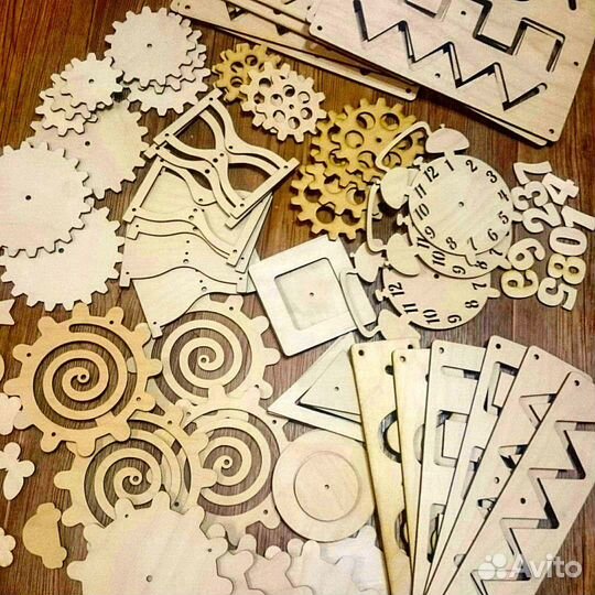 Лазерная резка и гравировка по фанере