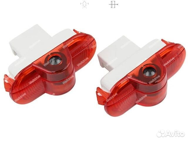 Подсветка дверей с лого Skoda Octavia A5 дорест