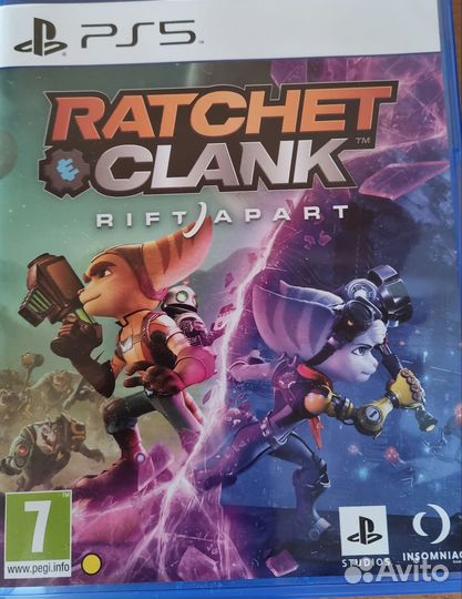 Игра Ratchet & Clank: Rift Apart (PS5) диск