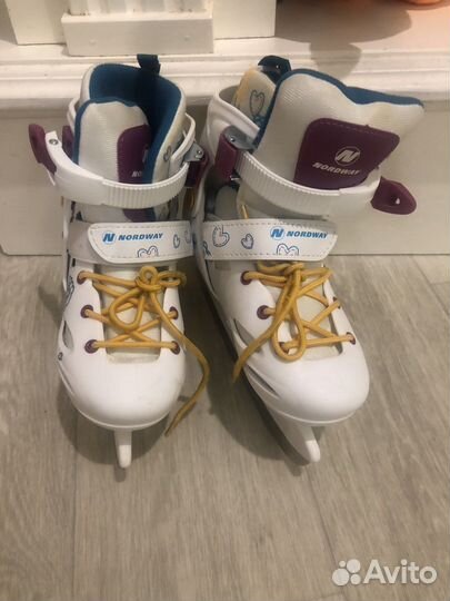 Коньки раздвижные