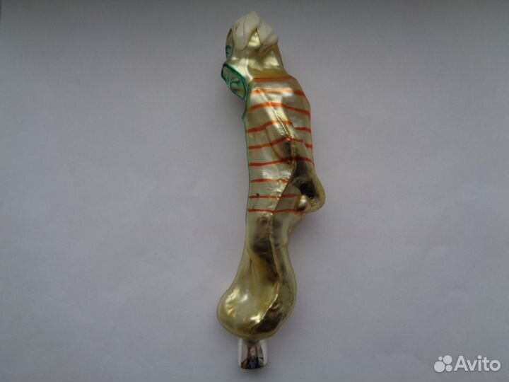 Елочная игрушка СССР Лук Порей из набора 