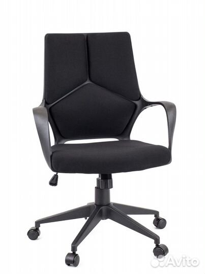 Кресло новое Everprof Trio Black Ткань разноцветн