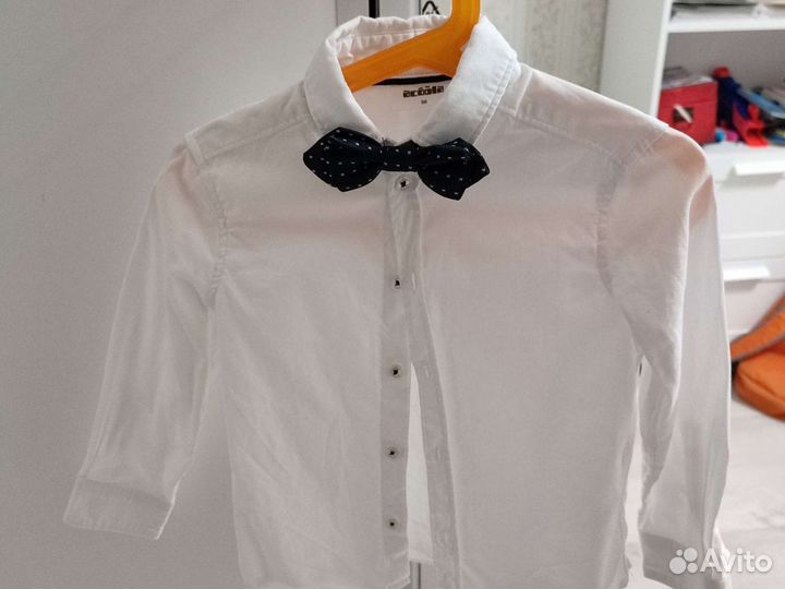 Рубашка белая 98
