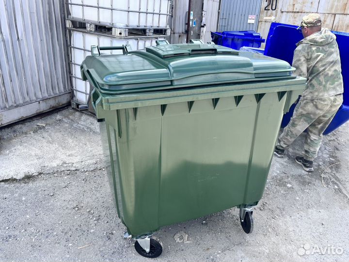Мусорные Контейнеры 1.1м3 для Тбо, Тко, Рсо
