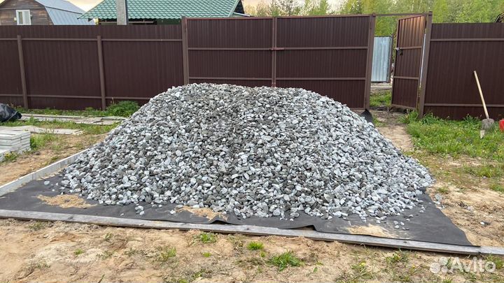 Щебень гранитный