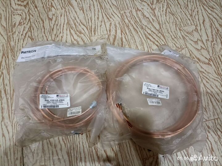 Медные тормозные трубки новые