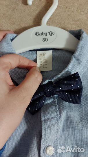 Костюм рубашка и брюки 80 размер