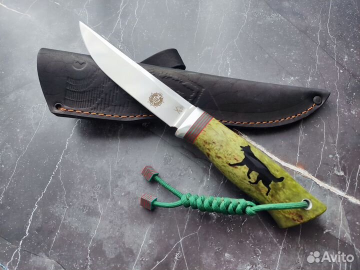 Нож Пограничника ручной работы (сталь D2)