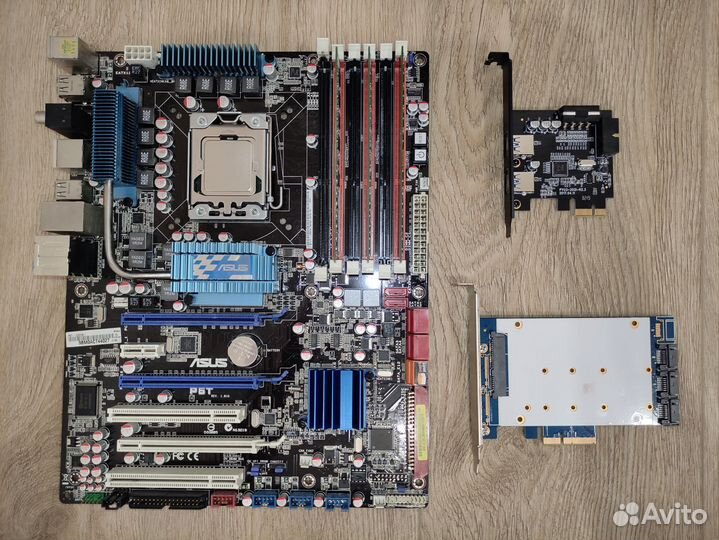 Материнская плата Asus P6T, сокет lga 1366