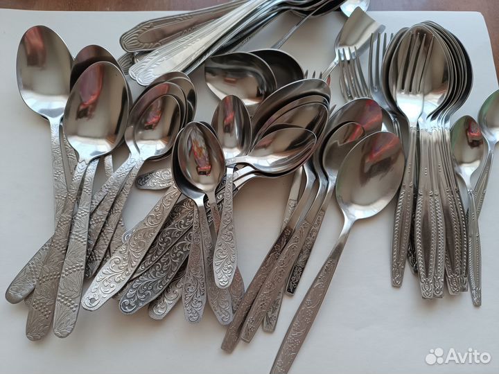 Ложки вилки нержавейка СССР