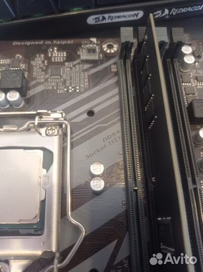 Материнская плата lga 1151 v2 z390 D