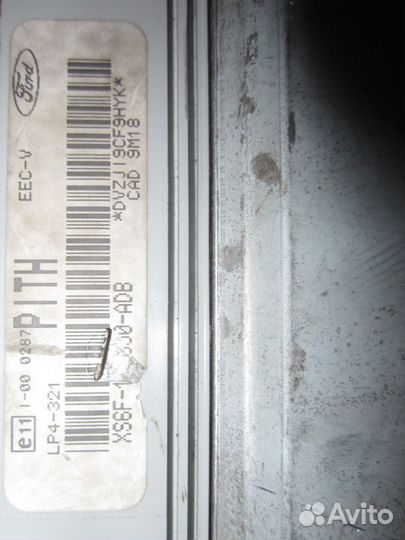 Блок упр.двигателем Ford Fiesta 4(1.25 мт) с чипом